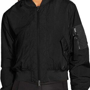 Jordan Flight Jacket, Size Medium in Black/Black/Black at Nordstrom